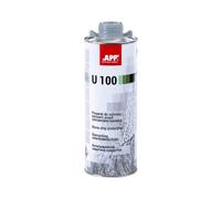 APP U100 UBS - Protection bas de caisse anti gravillon | Liquide de protection pour carrosserie flexible en caoutchouc avec des propriétés antirouille, antigravillon et insonorisantes | 1 Ll | Gris