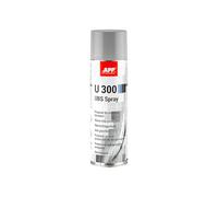 APP U300 Spray - Protection surface antigravillon en bombe Gris 500 ml | Spray de protection pour carrosserie, flexible en caoutchouc avec des propriétés antirouille, antigravillon et insonorisantes
