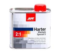 APP Vernis acrylique transparent 2K HS (résistant aux rayures) 2:1 1 l + durcisseur court 0,5 l