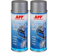 APP W 11 Technique Huile de Vaseline | Graisse en bombe à base de vaseline avec propriétés anti-corrosion | Résistant aux températures de -30°C à +160°C | pH neutre | Transparent | 400 ml (Lot de 2)