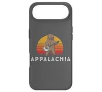 Appalachia Bluegrass Banjo Bear Funny Retro Coque pour iPhone Air