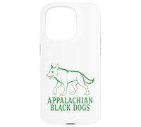 Appalachian Black Dogs Mort aux Yeux ardents Omen Mountain Coque pour iPhone 15 Pro