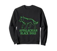 Appalachian Black Dogs Mort aux Yeux ardents Omen Mountain Sweatshirt