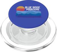 Appalachian & Blue Ridge Mountains Retro Style PopSockets PopGrip pour MagSafe