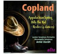 Aaron Copland – Appalachian Spring, Billy the Kid, Rodeo – CD – Alto
