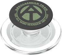 Appalachian Trail Not All Who Wander Distressed Vintage PopSockets PopGrip pour MagSafe