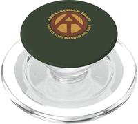 Appalachian Trail Not All Who Wander Distressed Vintage PopSockets PopGrip pour MagSafe