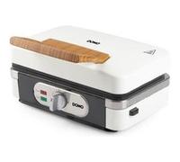 DOMO Machine à croque-monsieur Sandwich-Waffel-Grill 3-en-1 Blanc