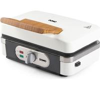 Appareil 3-en-1 - DOMO - DO9277C - Croque - gaufre - gril - 1100 W - Blanc