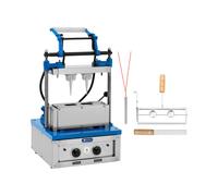 Appareil à cornet de glace - 100 - 120 gaufres/h - 74 x 124 mm - Royal Catering RC_WMS_14