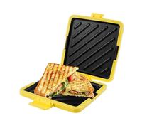 Appareil à croque-monsieur 3 en 1 haute efficacité pour micro-ondes, idéal pour la maison, les voyages, le bureau et les dortoirs.