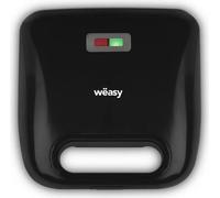 Appareil a croque-monsieur 4 en 1 WEASY - JOY600 - 4 plaques interchangeables - Revetement anti-adhésif - 750W