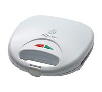 Appareil à Croque-Monsieur - Appareil avec Plaques à Sandwich Triangulaires - Appareil à Sandwitchs - Machine à Croque MosieurBomann ST 5016 CB Sandwich Maker 750 W - Blanc