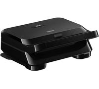 Braun SnackMaker 5 SM5000 Appareil à croque-monsieur avec plaques sandwich amovibles en fonte d'aluminium et plaques lavables au lave-vaisselle 800 W Noir