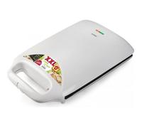 Appareil à Croque Monsieur - DOMO - Family XXL - 1800W - Revêtement Anti-adhésif - Blanc