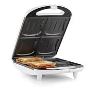 Appareil à croque-monsieur Tristar SA-3065 - 4 sandwiches à la fois - Revêtement antiadhésif