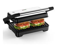 YASHE Appareil à Croque-Monsieur, Grille-Panini 1500W, Plaques XXL Antiadhésives, Température Automatique, Voyants Lumineux, Pour 2 Tranches