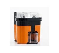 Appareil à double presse-agrumes électrique jus d'orange facile rouge noir