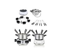 Appareil à fondue électrique - - 2L - 1200W - Acier inoxydable - 8 personnes