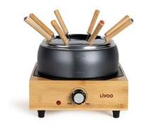 Appareil à fondue électrique Livoo DOC287 800 W Noir et bois Noir et Bois G