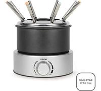 Appareil à fondue électrique LIVOO DOC333 800 W 2,4 L 8 personnes Argent/Noir
