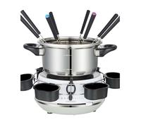Appareil à fondue électrique - MELISSA - 2L 1200W - 8 personnes - Thermostat réglable - Casserole inox