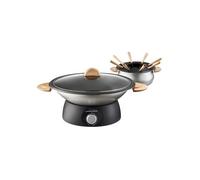 Appareil à Fondue et Wok Lagrange Classic 349019 900 W Noir et Gris