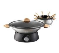 Wok et fondue LAGRANGE Wok et Fondue Bois clair 349019