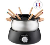 Appareil à Fondue - LAGRANGE - 349013 - 900 W - Cuve alu anti-adhésive - 8 fourchettes