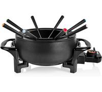 Appareil à fondue noir 1000 W pour 8 personnes