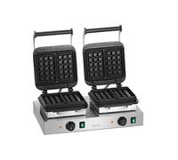 Appareil à Gaufre Double Bruxelles - 60 x 100 mm, Hauteur 32 mm - Bartscher
