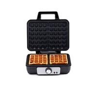 alpina Gaufrier pour Gaufres de Bruxelles Revêtement Anti-Adhésif 2 Gaufres 1000