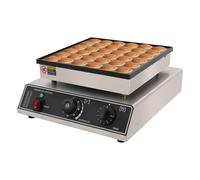 Appareil à Gaufres 36 Trous Machine à Muffins Acier Inoxydable Gaufrier Température Réglable 50-300℃,Pour Restaurant, Boulangerie, Café, Maison