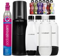 Appareil à gazéifier SodaStream Terra Noir une bouteille + bouteilles SodaStream 3x 1L Standard + Bolero