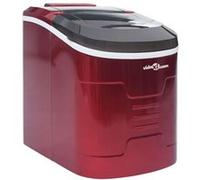 vidaXL Appareil à glaçons Rouge 2,4 L 15 kg / 24 h 51100