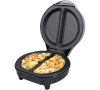 Appareil à Omelettes électrique à Double Zone Avec Plaques Profondes, Plaque De Cuisson électrique Antiadhésive Double Face Pour Omelettes, Pancakes, Pizza, Sandwiches Et Crêpes