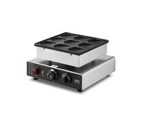 Appareil à Pancake Poffertjes Dorayaki 9PCs 76 mm Crêpière Antiadhésive