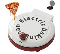 Appareil à Pizza électrique | Plaque De Cuisson électrique 1000w | Chauffage Double Face | Four à Pizza Portable 4 En 1 | Machine à Crêpes Et Omelettes | 8 Pouces / 23 Cm, Frit/grillé/cuit/sauté