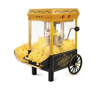 Appareil à pop-corn Machine à pop-corn commerciale noire, bouilloire de 2.5 onces, automatique