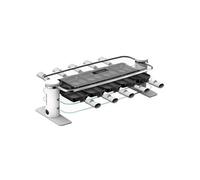 Lagrange Appareil à raclette 079901 – 10 personnes 1200 W – Plateaux verre, plateau démontable