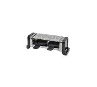 KitchenChef GR202-350N raclette 350 W Noir, Acier inoxydable