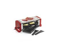 Appareil à raclette 2 personnes 350w rouge Kitchen Chef gr202-350r rouge G