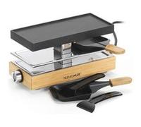 Naturamix Appareil à raclette 2 personnes 440w bois - RAC.WOOD-2