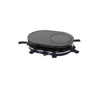 Appareil a raclette - LITTLE BALANCE - Multi cheese - 1200 W - 8 personnes - Grill / crepe amovible - Bleu nuit