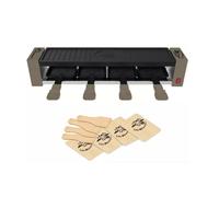 Appareil à raclette 4 personnes 800w