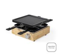 Appareil à raclette 4 personnes - LIVOO - DOC311 - 800W - 4 personnes - Plateau grill amovible antiadhésif - Thermostat ajustable