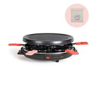 LIVOO x Marmiton Set à raclette DOC307 – 6 personnes – 800 W