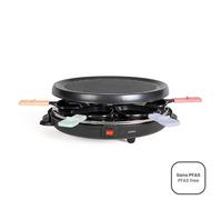 Appareil à raclette 6 personnes rond 800 W Livoo