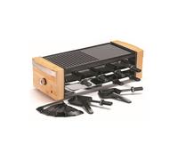 Appareil à raclette 8 personnes 1200w Kitchen Chef kc.woodlux8