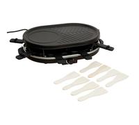Appareil à Raclette ""8 Personnes"" 47cm Noir
